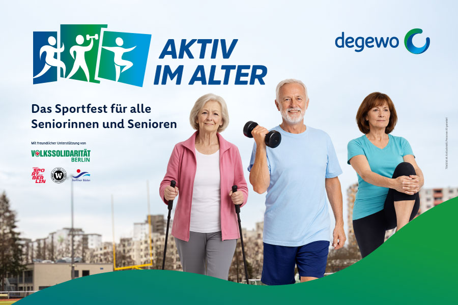 Aktiv im Alter – Das Sportfest für Seniorinnen und Senioren in Berlin