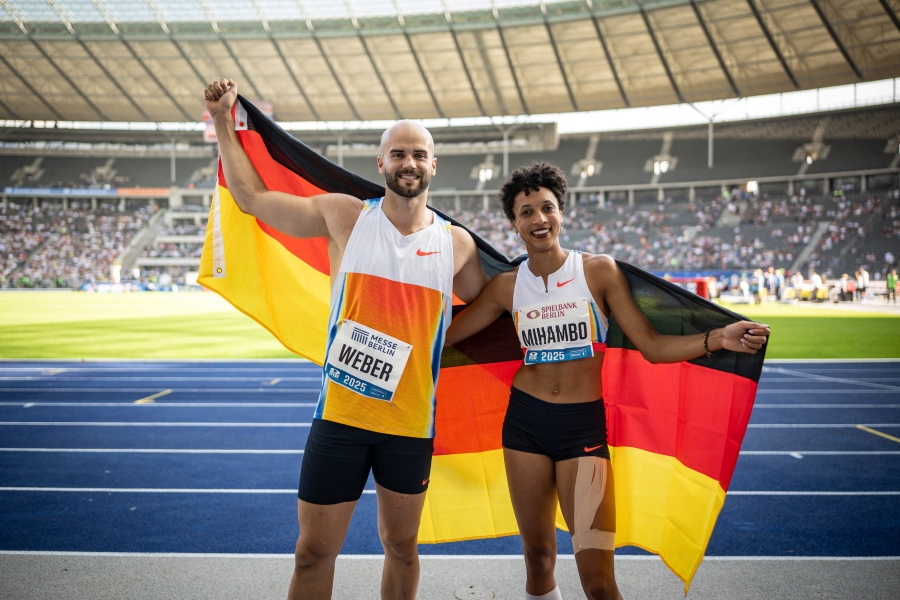 28.500 Fans bejubeln beim Berliner ISTAF fünf deutsche Siege und vier nationale Rekorde